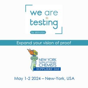 logo We are Testing - New York Suppliers' Day - 1-2 Mai 2024