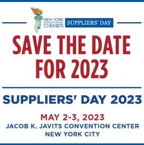 logo NYSCC Suppliers' Days - les 2 et 3 mai 2023, New York City - stand#775