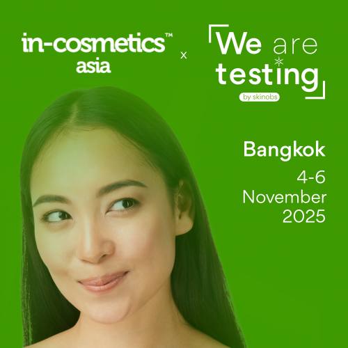 We Are Testing - In-Cosmetics Asia Bangkok